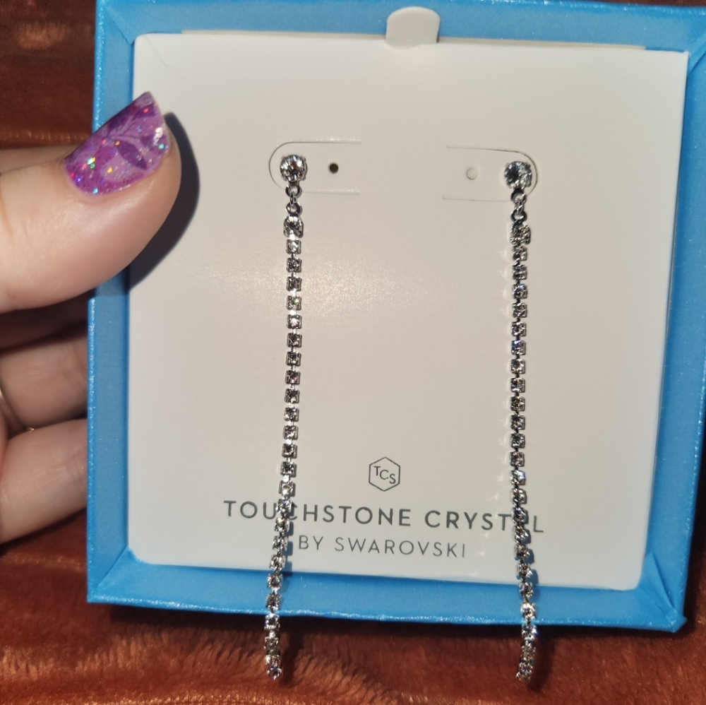 Touchstone Crystal Swarovski Off The Chain Earings